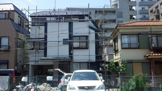外壁塗装と屋根塗装を東京都足立区舎人にて11【施工後】